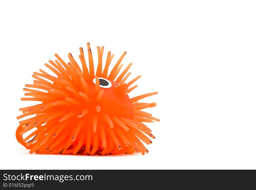 Funny toy hedgehog