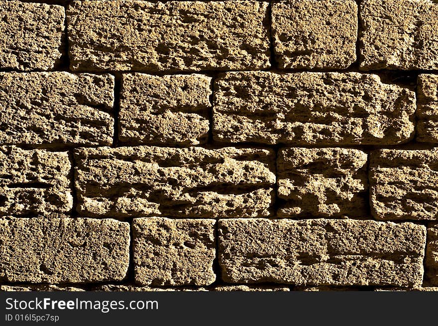 Abstract stone brick wall background