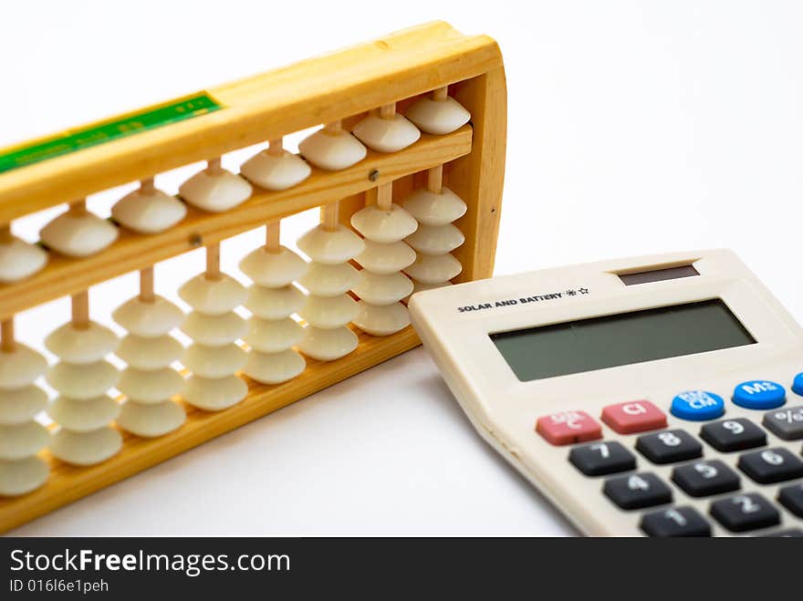 Abacus And Calculator