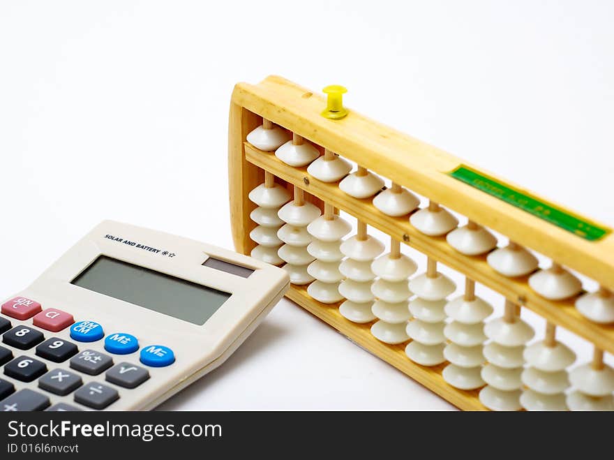 Abacus And Calculator