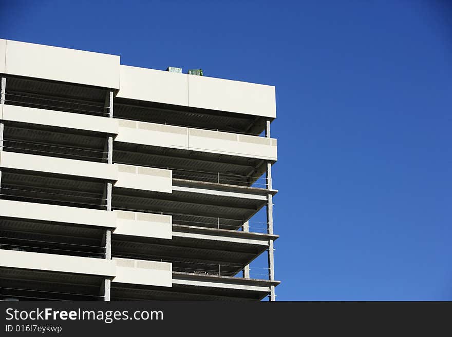 An office building under construction