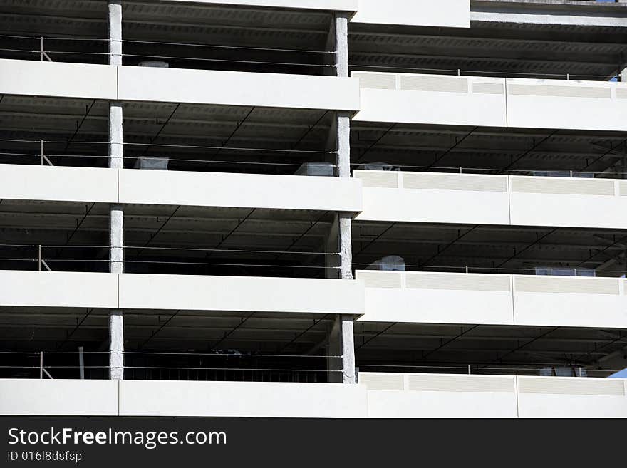 An office building under construction