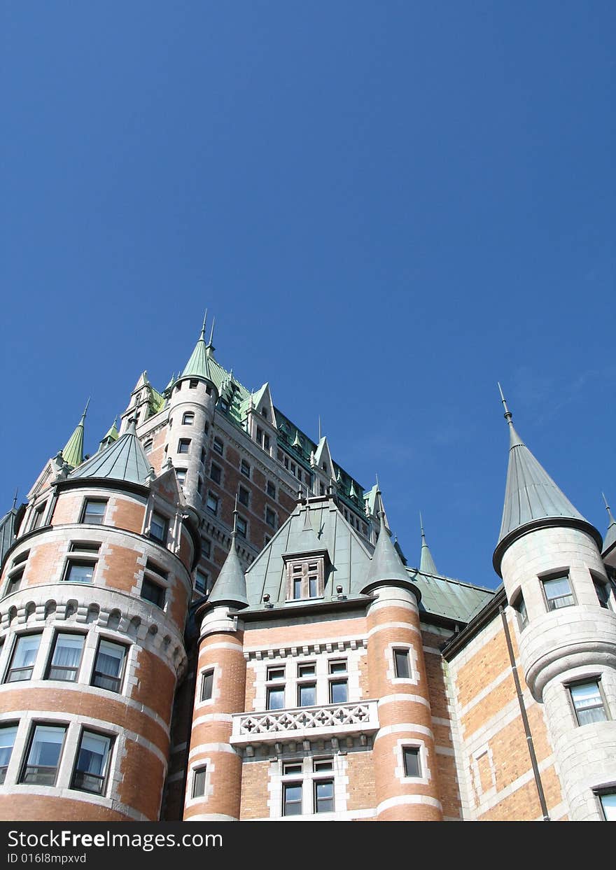 The chateau frontenac, quebec, canada