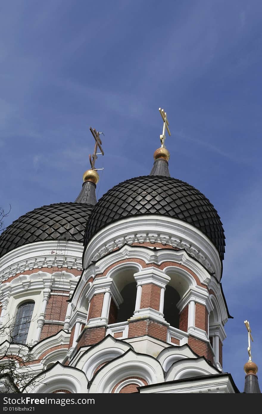 Alexander Nevsky Cathedral Russian Orthodox in Tallin