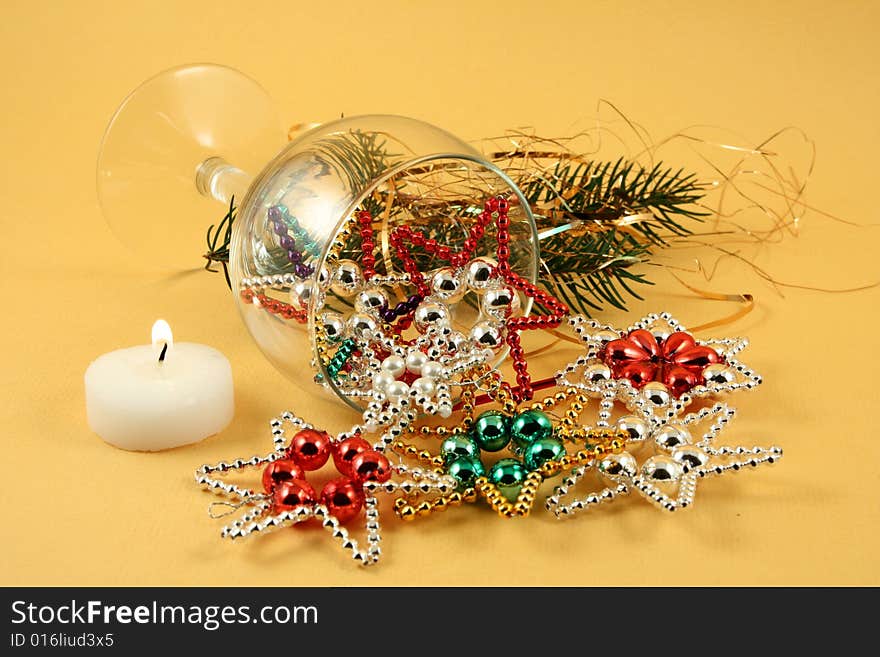 Retro christmas decoration