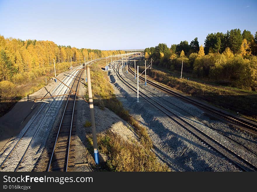 The picture is made on the way to park Deer Creek. The picture is made on the way to park Deer Creek