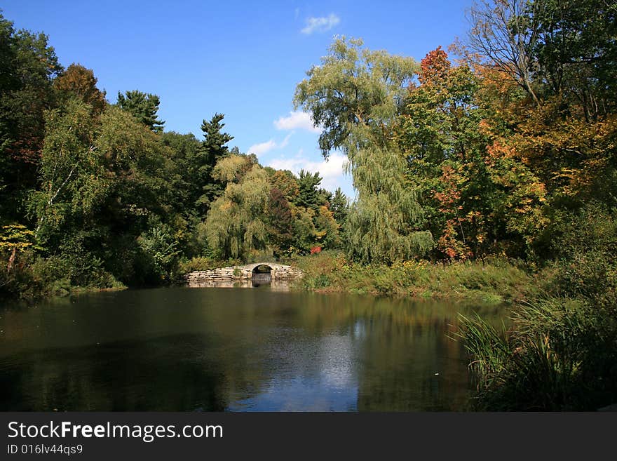 Landscape with Bridge