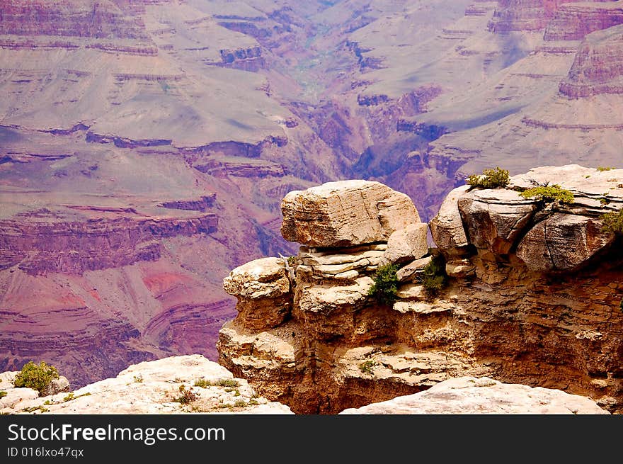 A photo of the Grand Canyon in Arizona