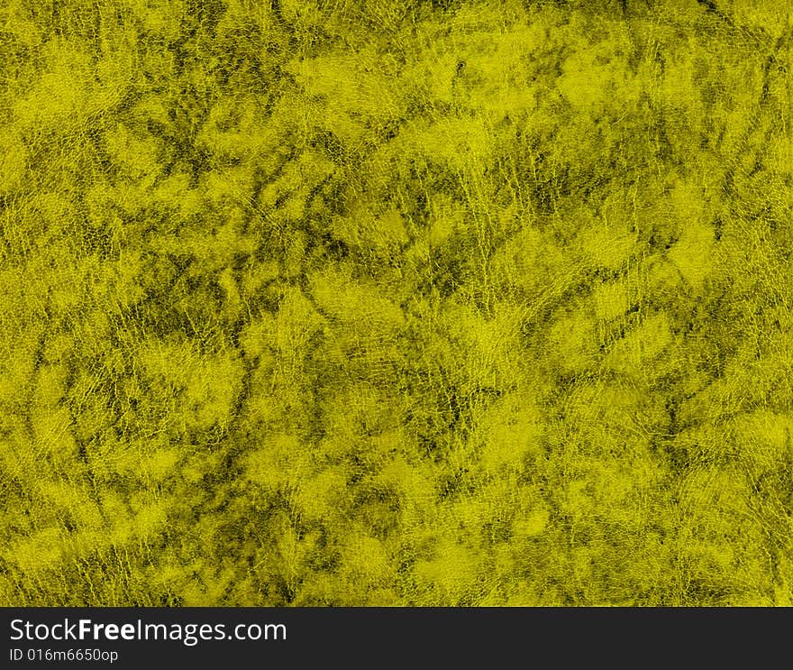 Yellow leather texture