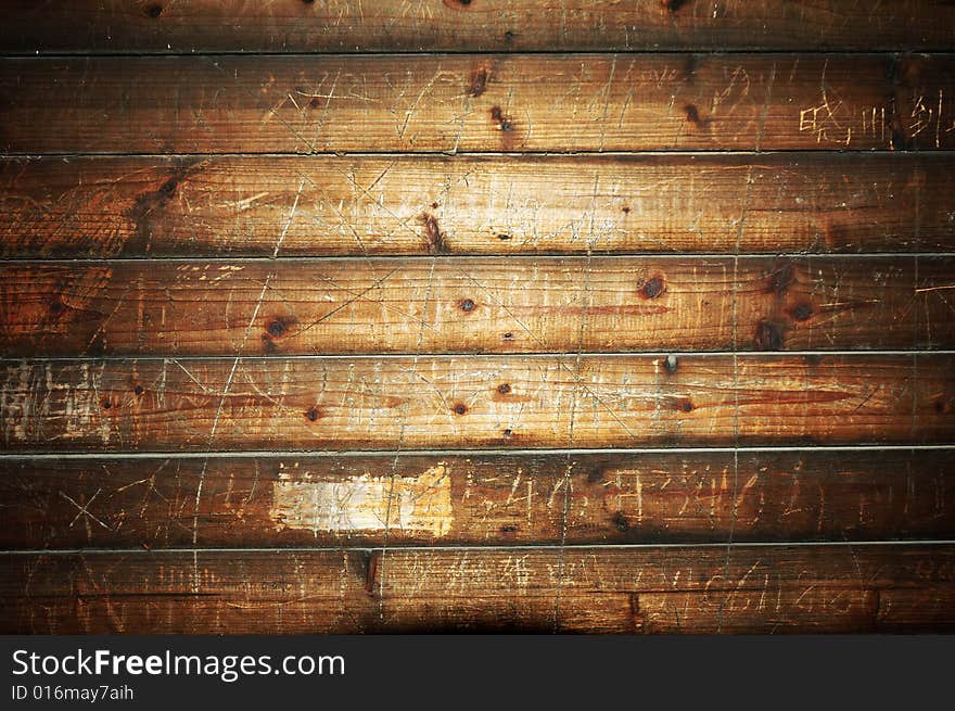 Wooden boards background