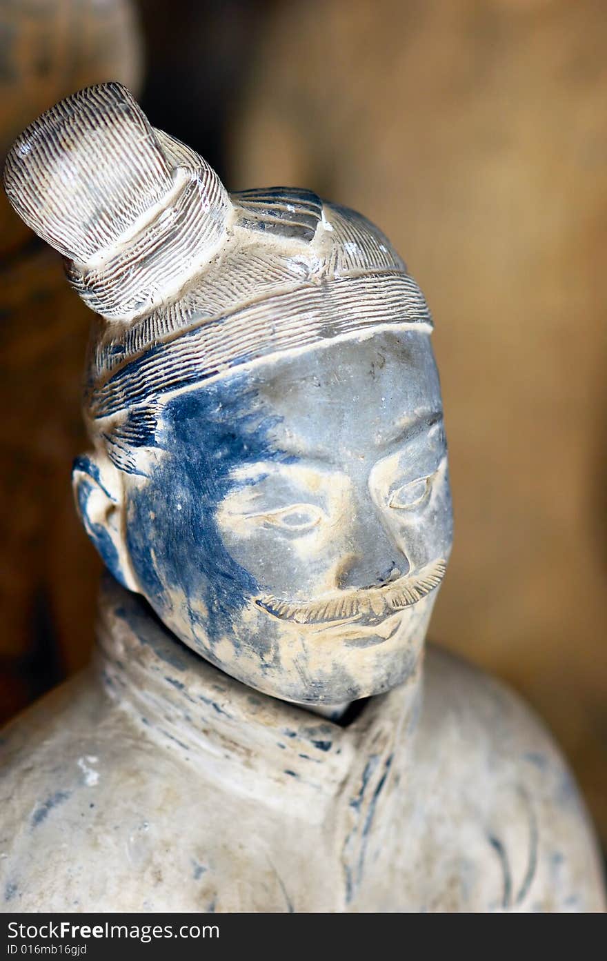 Chinese terracotta warrior(shallow depth of field)