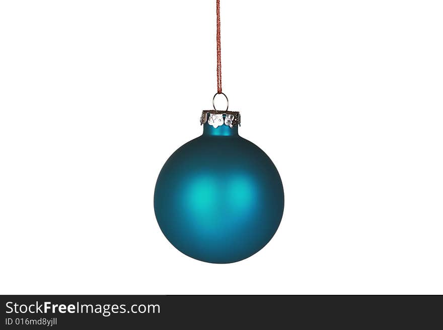 Beautiful blue ornament