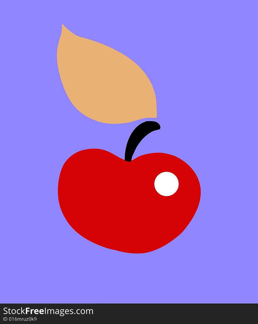 Illustration apple