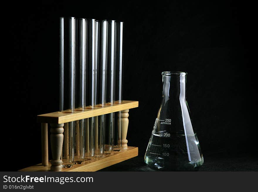 Test Tube With Flask