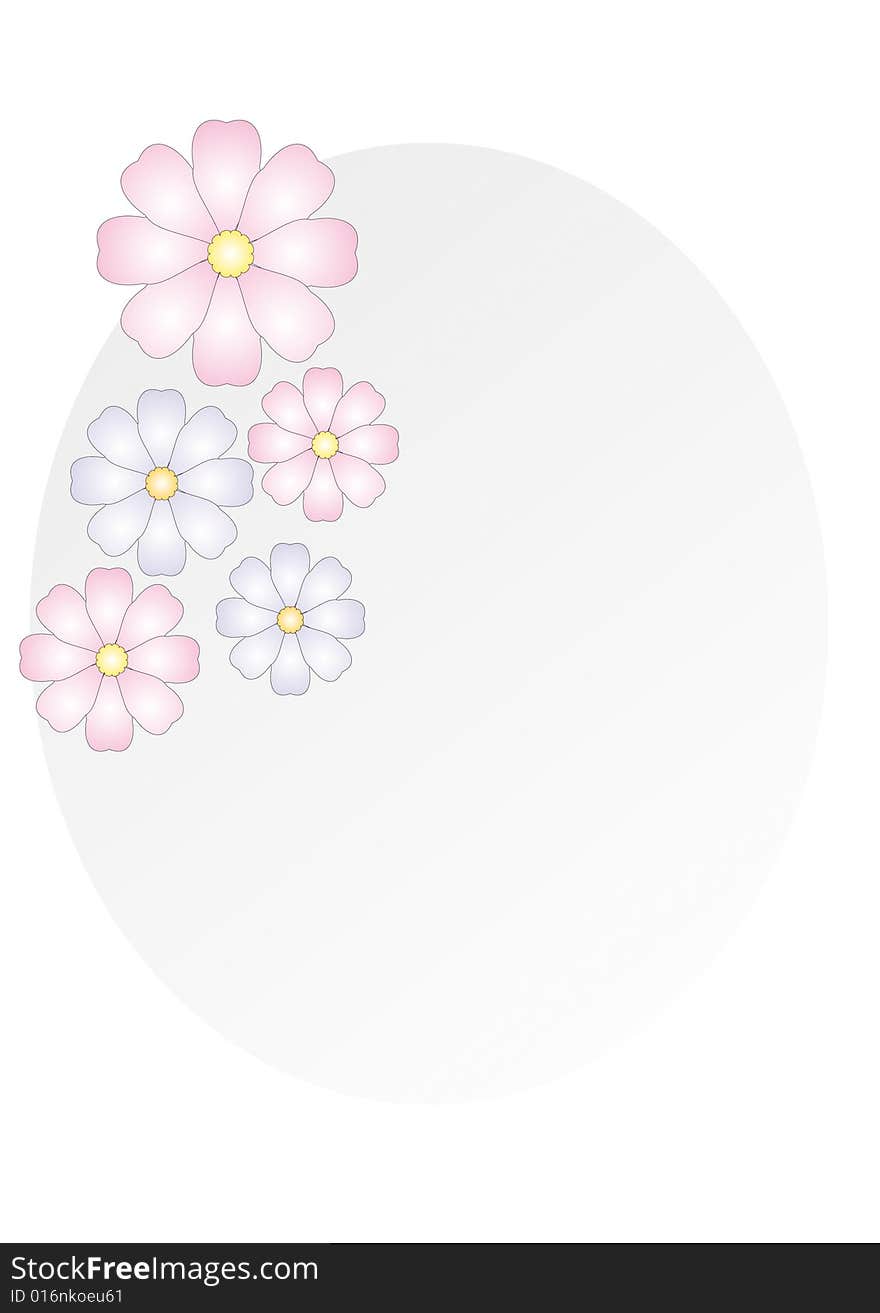 Abstract floral background.