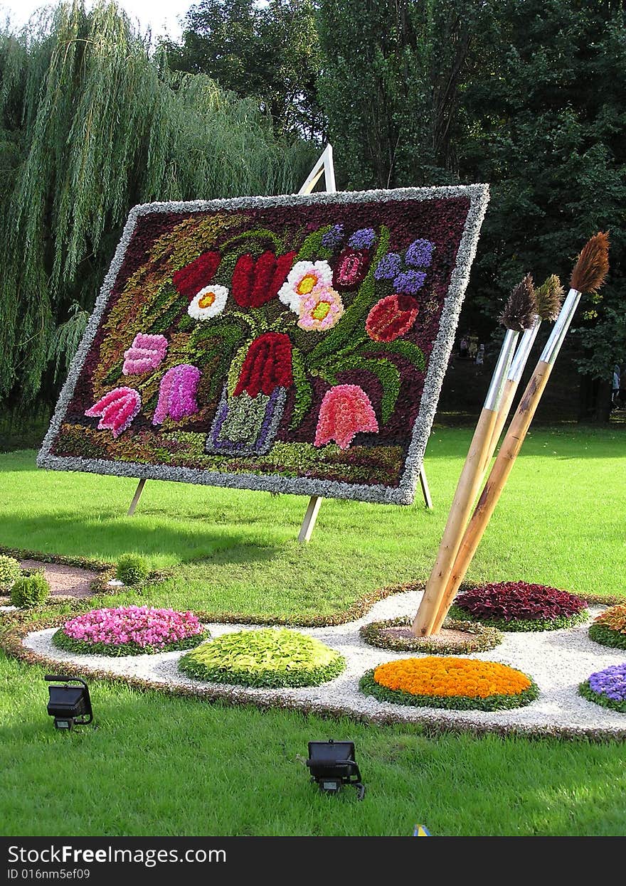 The photo was also done on a flower-show in Kiev. The photo was also done on a flower-show in Kiev