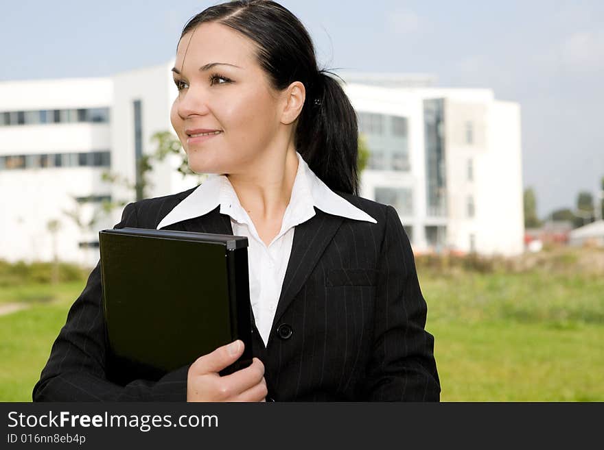 Businesswoman outdoor