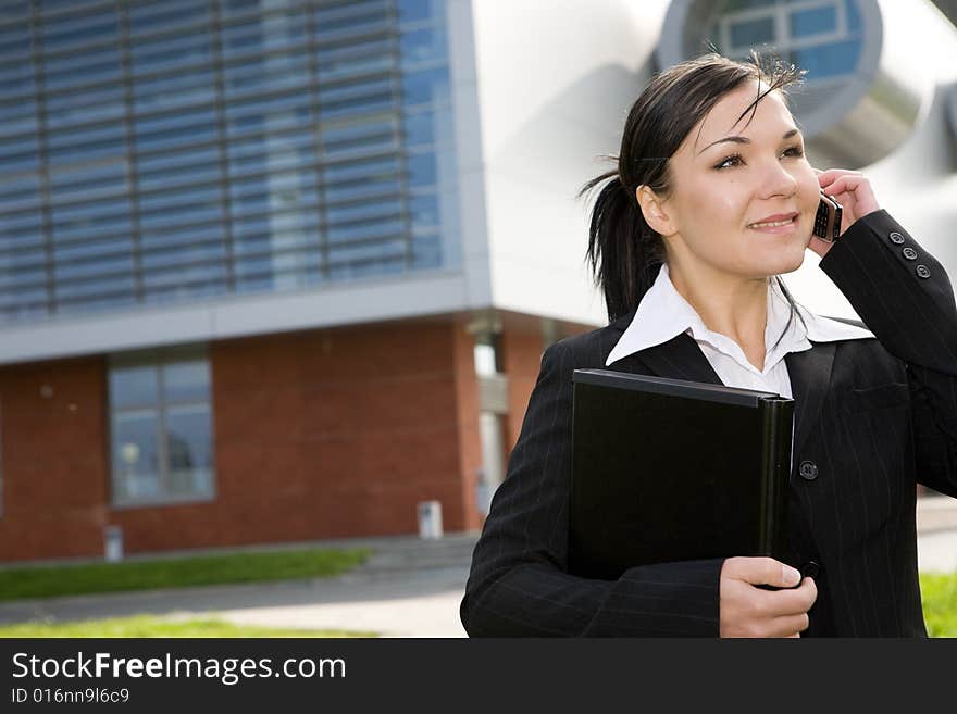 Businesswoman Outdoor