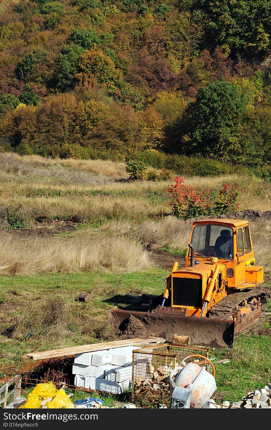 Backhoe loader