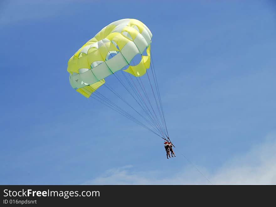 Parachute flight