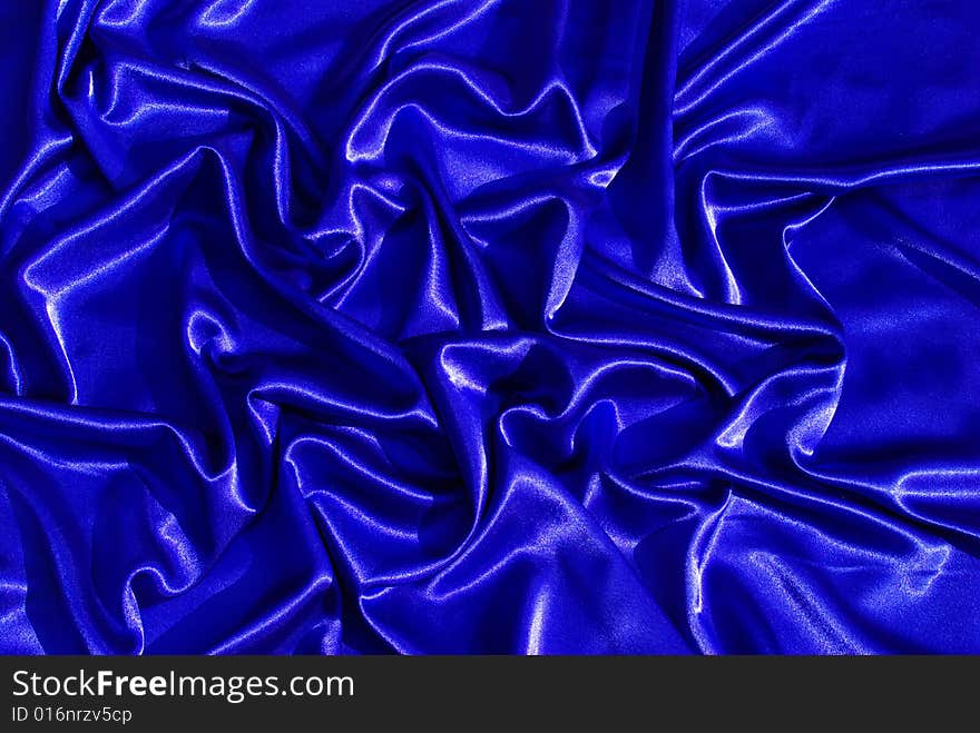 Blue satin background