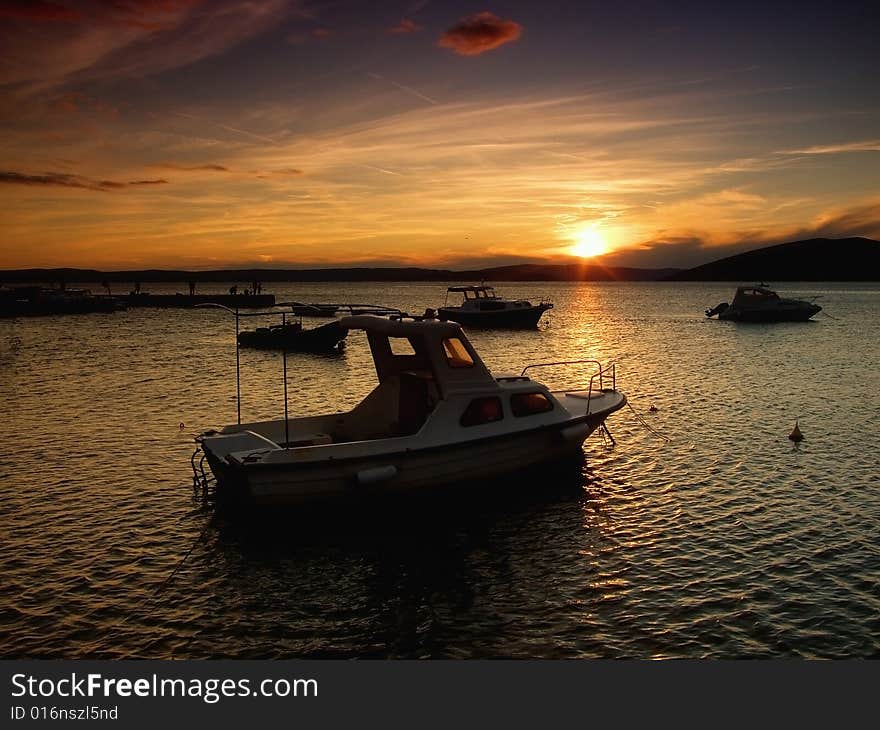 Boat In The Port