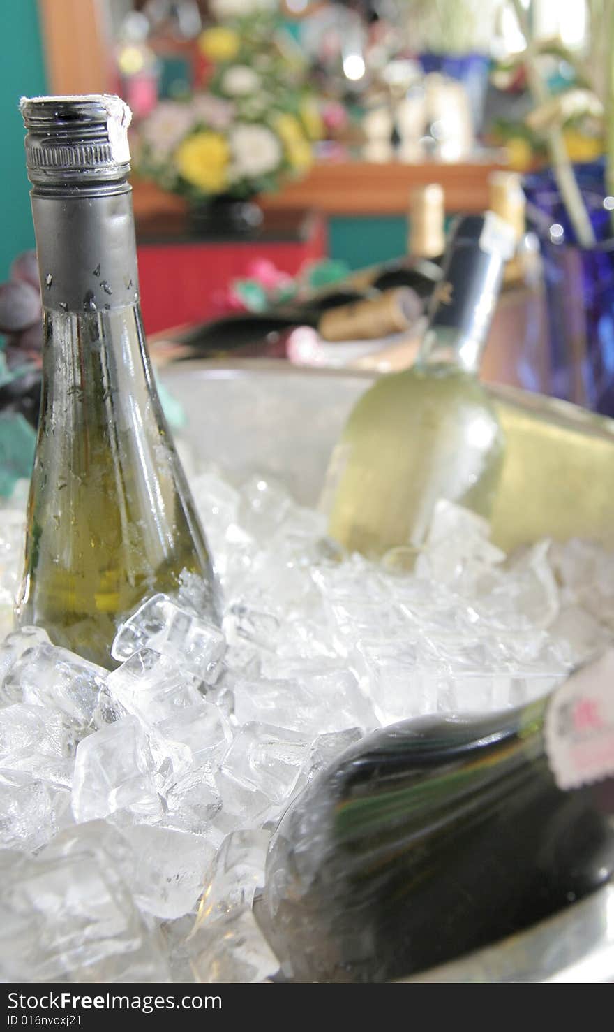 Photograph of wines market at hotel restaurant