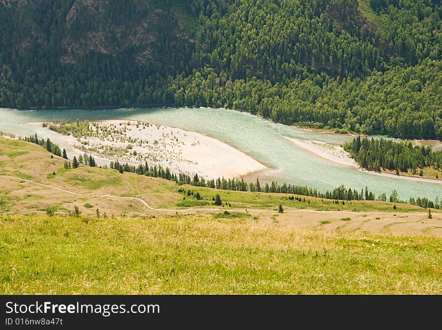 River in the mountains