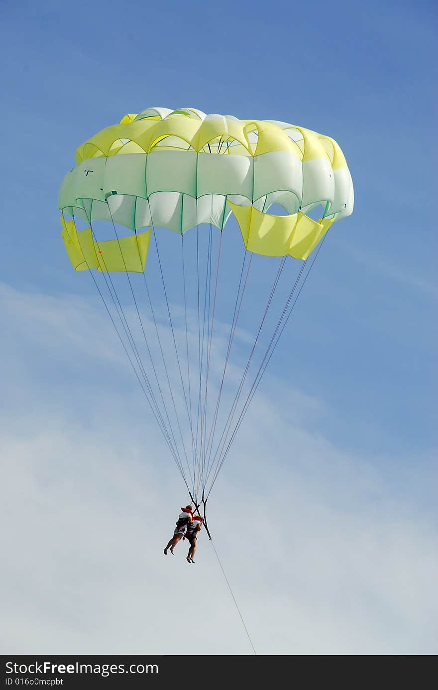 Parachute flight