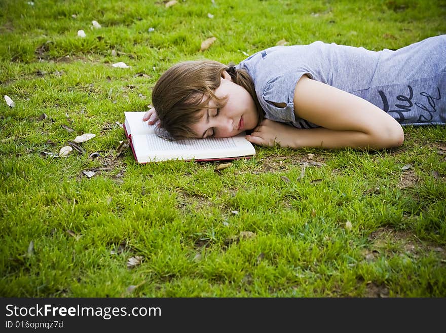 Young Woman Sleeping