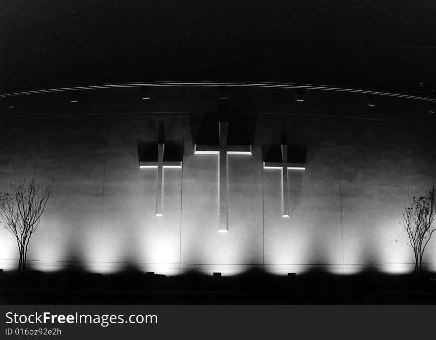 Taken under nite sky with building illuminated by accent lights. Taken under nite sky with building illuminated by accent lights.