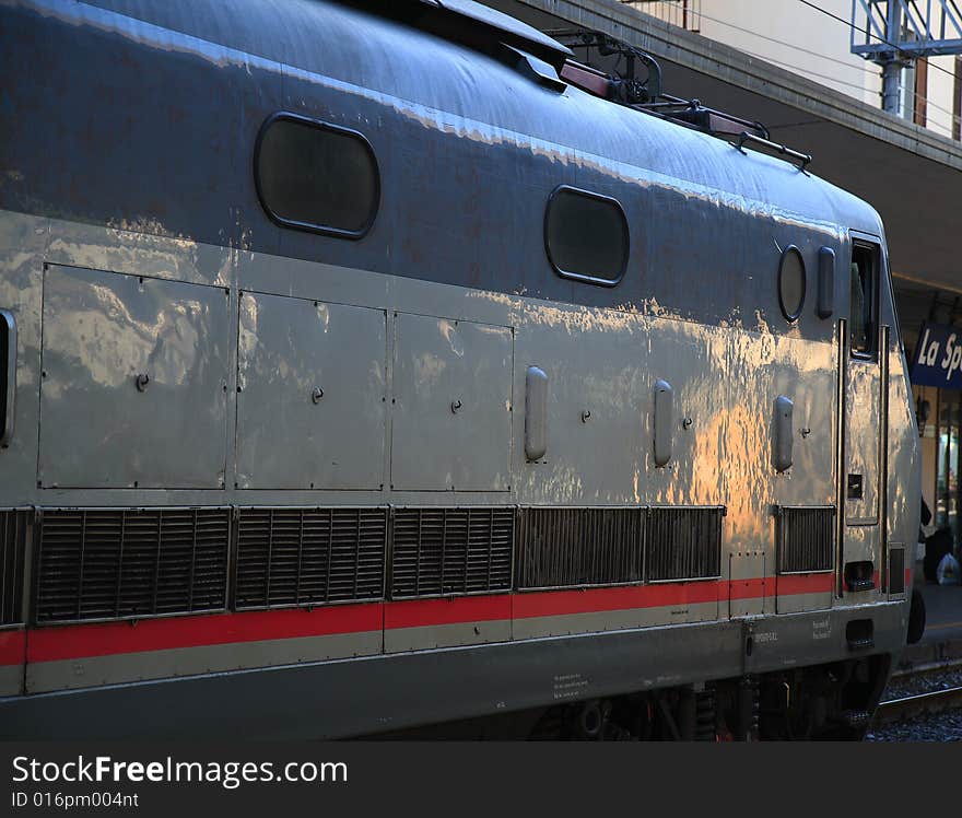 Railway in la spezia