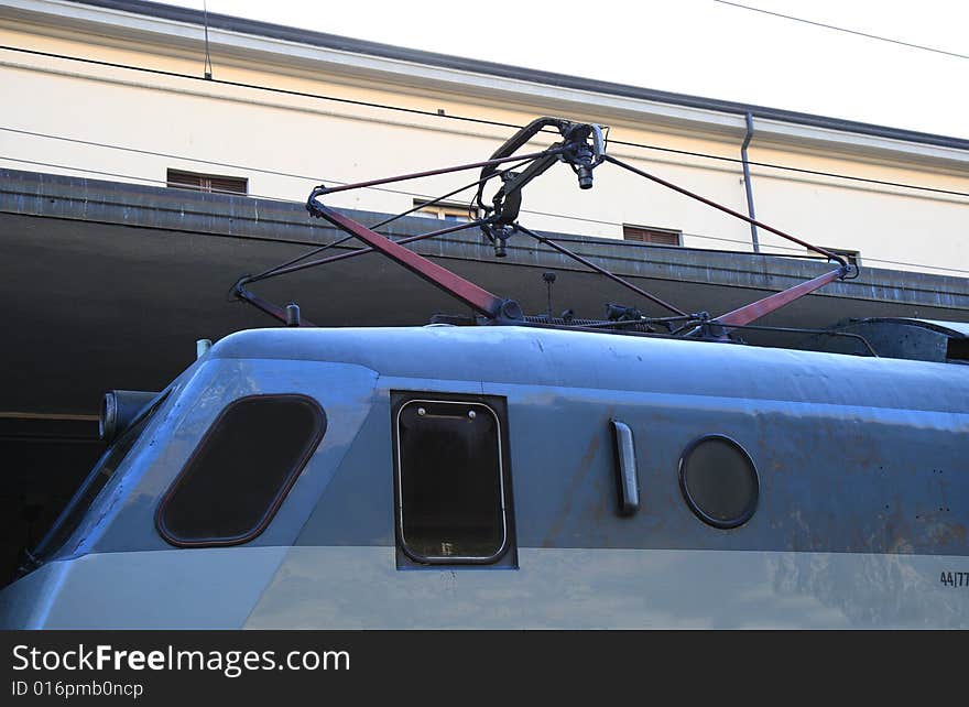 Railway station  in la spezia. Railway station  in la spezia