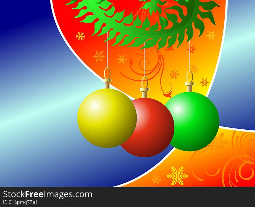 Christmas decoration with other elements