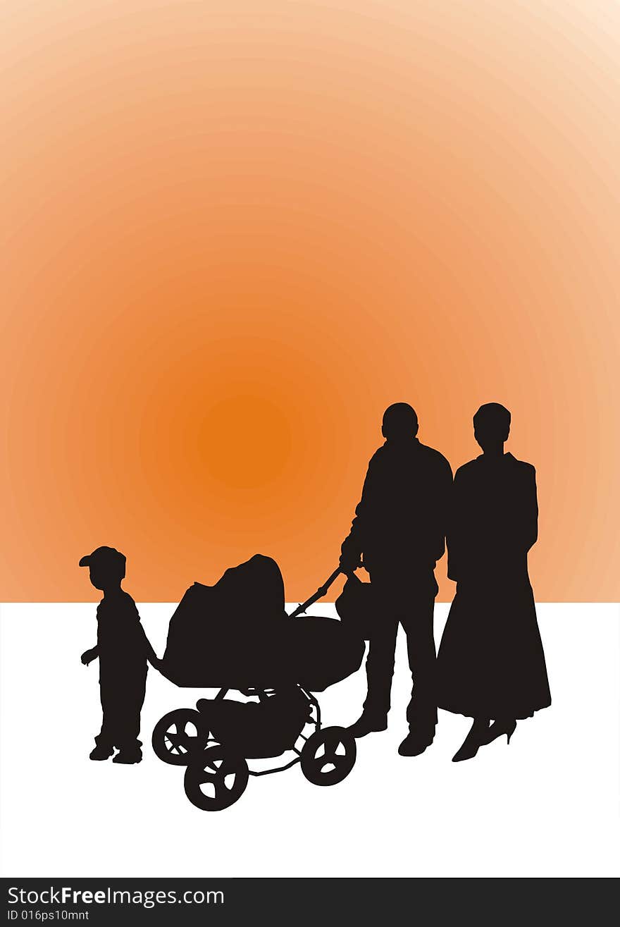 Family-silhouette