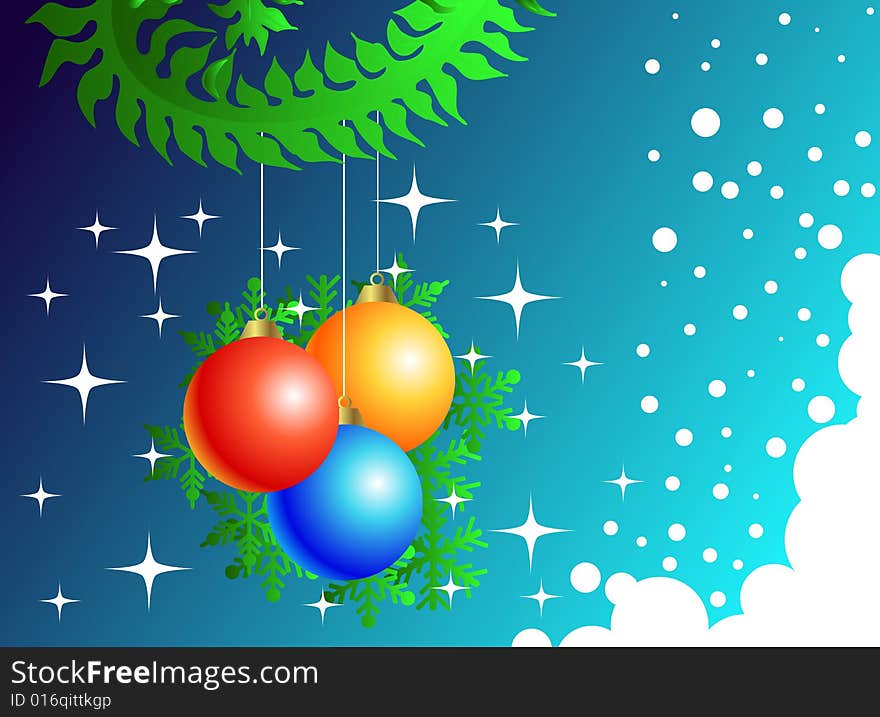 Christmas decoration with other elements