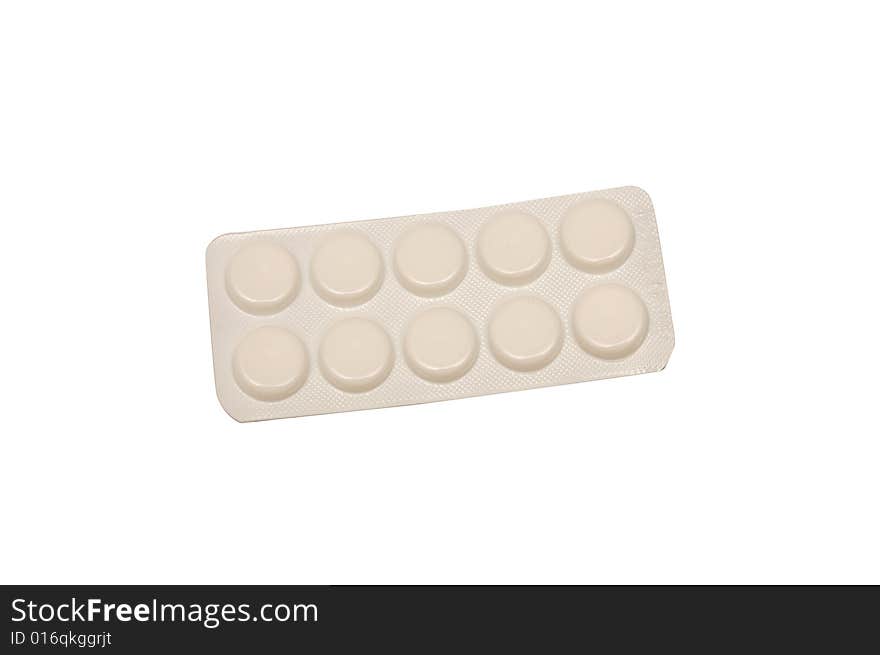 Blister with tablets