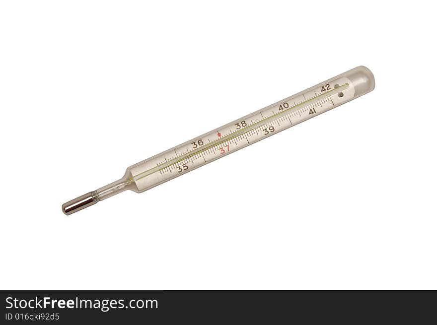 Glass thermometer