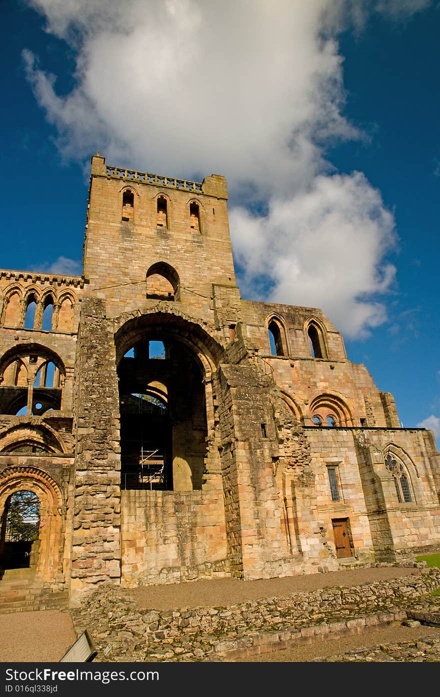 Clouds over the abbey