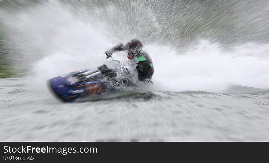 High performance personal watercraft professoinal rider. High performance personal watercraft professoinal rider.