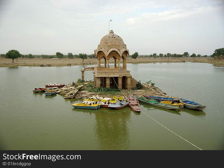 Lake in Jaisalmer