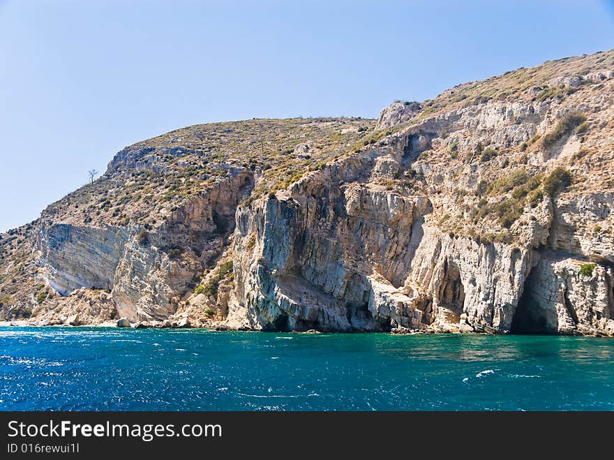 Rocky Mediterranean Beach