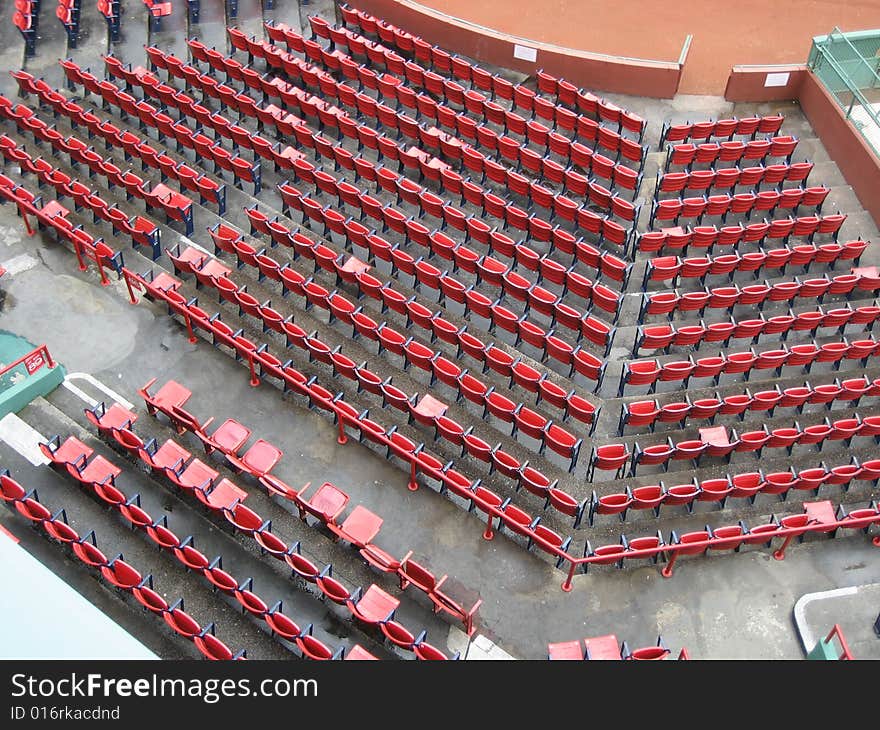 Red Seats at Fenway