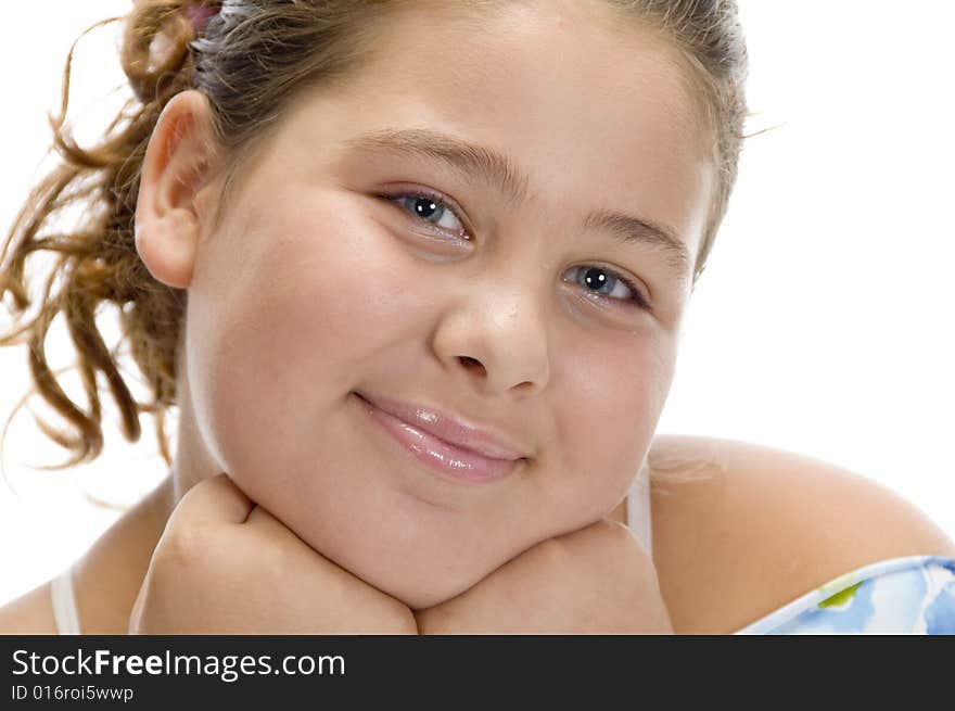 Portrait of smiling girl