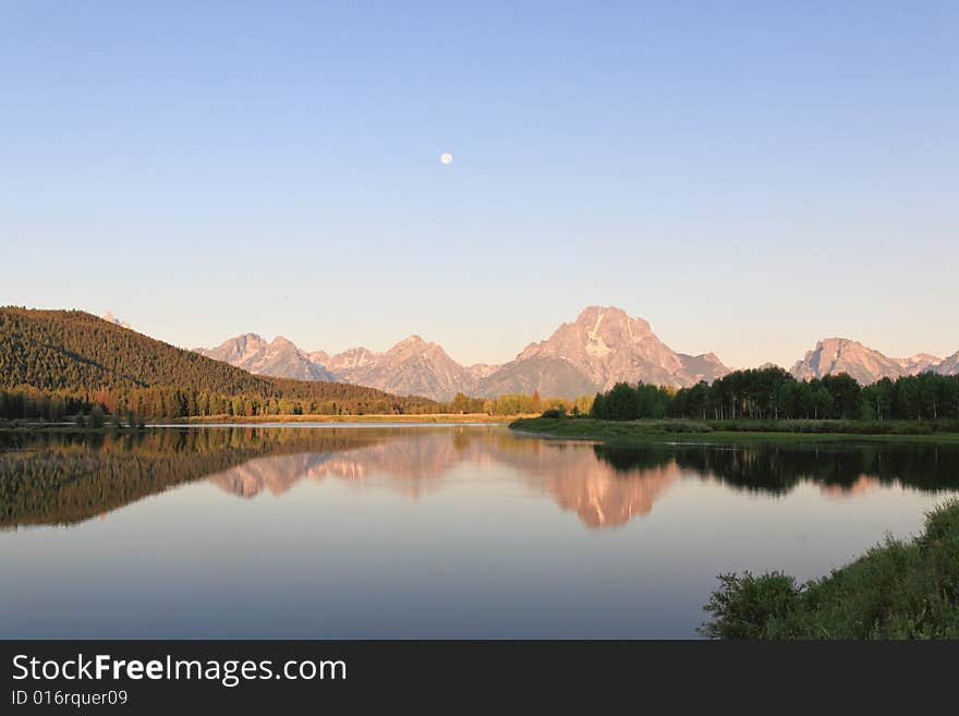 The Oxbow Bend Turnout in Grand Teton