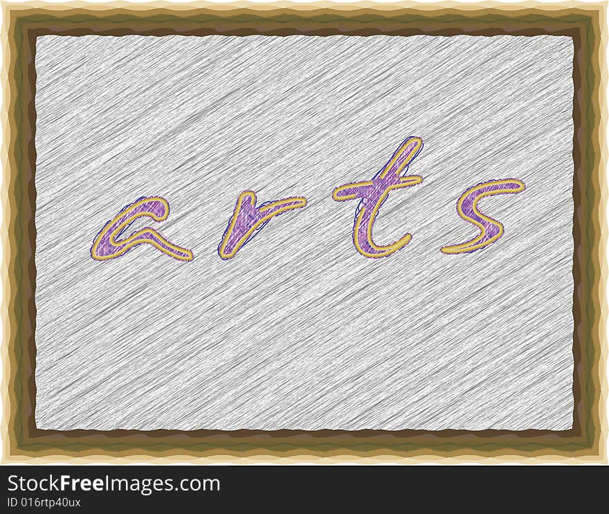 Word art written on a abstract paper. Word art written on a abstract paper