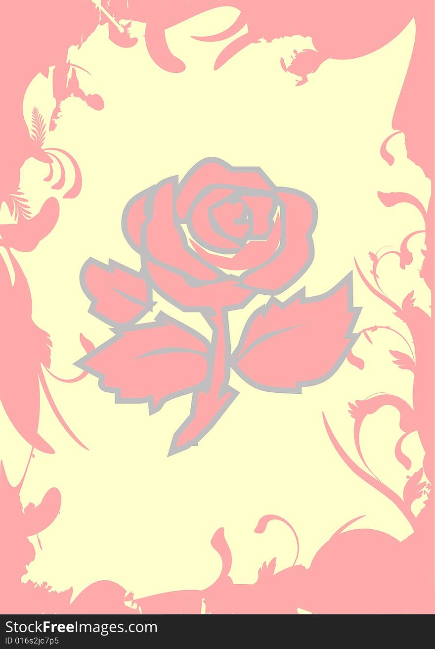 Rose Background.cdr