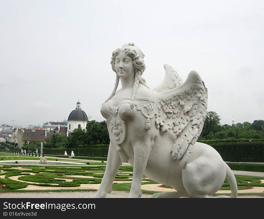 Sphinx Statue In Vienna