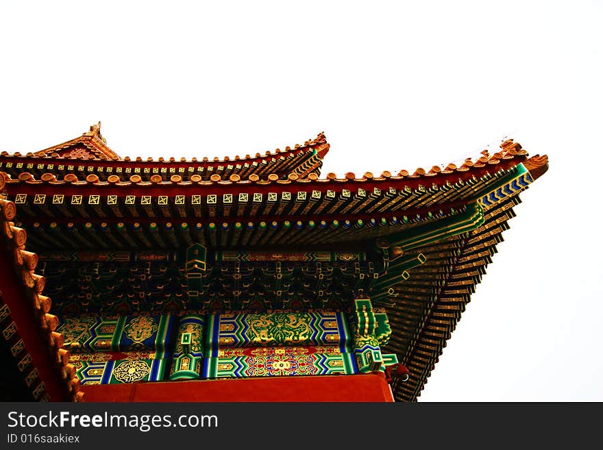 The historical Forbidden City Museum in Beijing