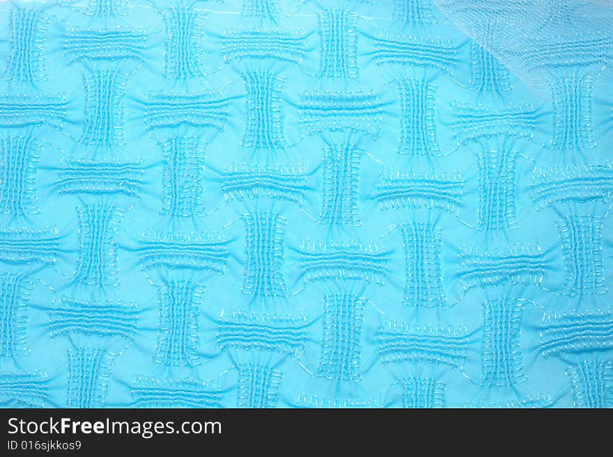 Blue Textile Background